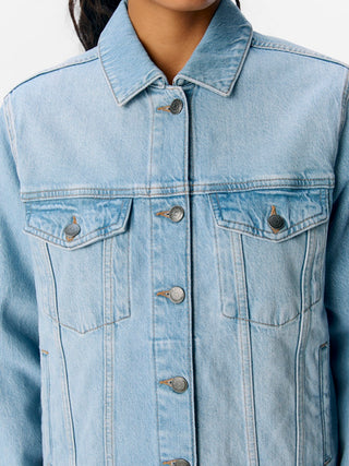 Ellen Denim Jacket  | Light Blue Denim Washed