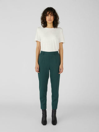 Lisa Slim Trousers | Dark Forest