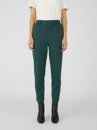Lisa Slim Trousers | Dark Forest