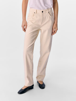 Sava Ellen Mid Waist Straight Jean | Sandshell