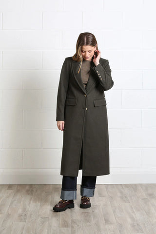 Olivia Coat  | Moss