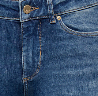 Blush Mid Flared Jean | Medium Blue Denim