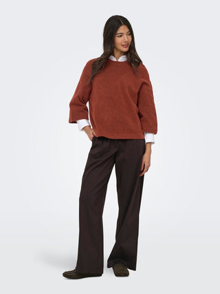 Simoni 3/4 Pullover Knit | Picante