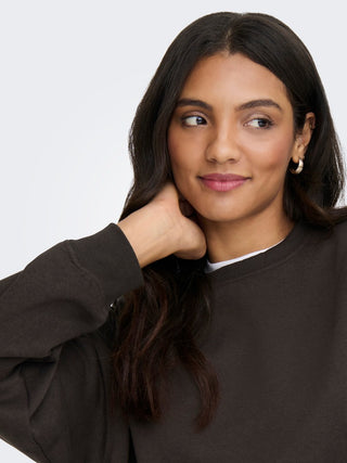 Best Long Sleeve Crew Neck Sweater | Chocolate Torte