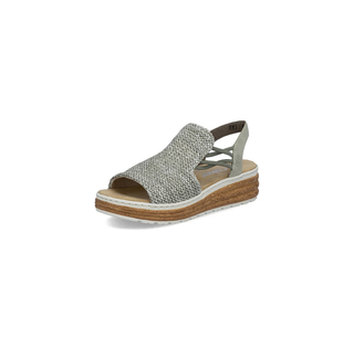 Rachel Slingback Woven Sandals  | Sage