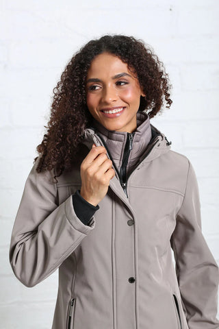 Elsie Coat | Taupe