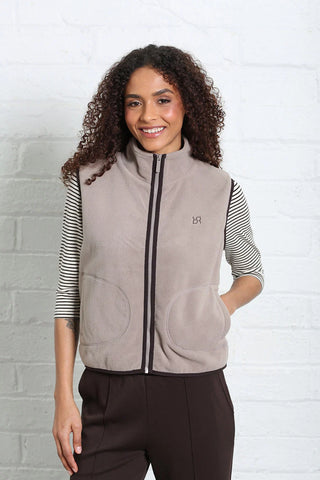 Tilly Borg Gilet | Taupe