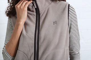 Tilly Borg Gilet | Taupe