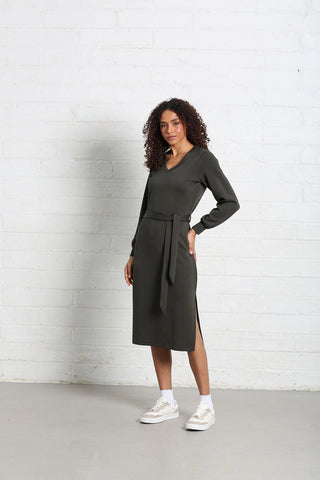 Celia Dress | Khaki