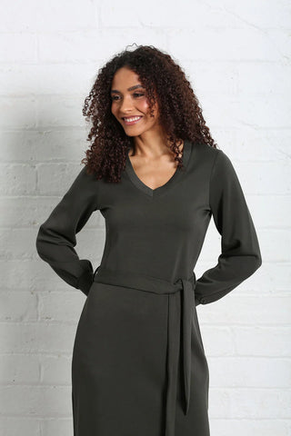Celia Dress | Khaki