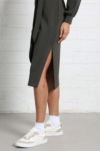 Celia Dress | Khaki