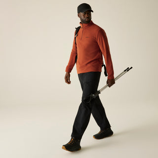 Thompson Lightweight Half Zip Fleece | Rooibos Tea