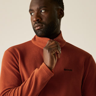 Thompson Lightweight Half Zip Fleece | Rooibos Tea