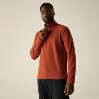 Thompson Lightweight Half Zip Fleece | Rooibos Tea