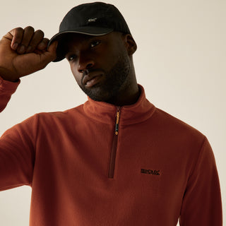 Thompson Lightweight Half Zip Fleece | Rooibos Tea