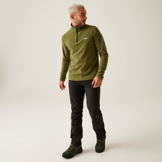 Men's Thompson Lightweight Half Zip Fleece Nephite Green