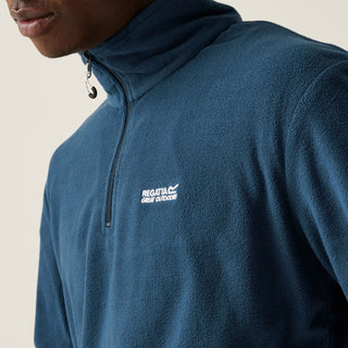 Men's Thompson Lightweight Half Zip Fleece | Moonlight Denim Navy