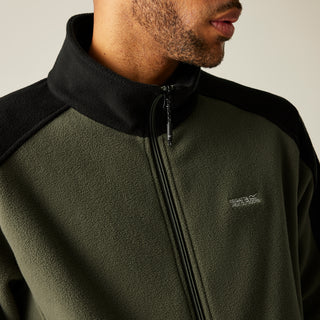 Men's Hedman II Heavyweight Full Zip Fleece | Olive Night Black