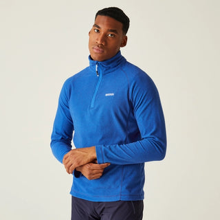 Men's Montes Lightweight Half Zip Fleece | Oxford Blue