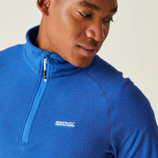 Men's Montes Lightweight Half Zip Fleece | Oxford Blue