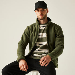 Men's Garrian II Full Zip Fleece | Dark Khaki