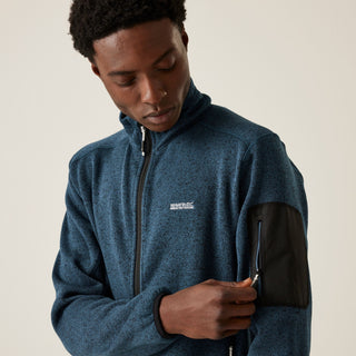 Men's Newhill Full Zip Fleece | Moonlight Denim