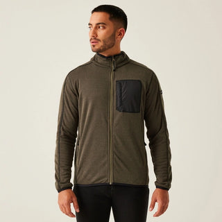 Men's Kitom Full Zip Fleece Crocodile Marl