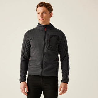 Men's Kitom Full Zip Fleece Black Marl