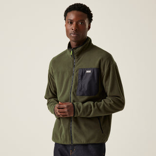 Men's Frankie Full Zip Fleece Dark Khaki