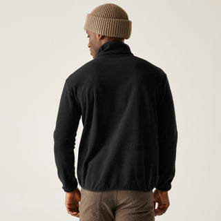 Men's Frankie Half Zip Fleece | Black