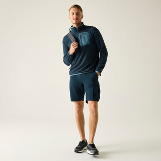 Men's Frankie Half Zip Fleece  | Navy China Blue