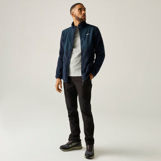 Morran Water Resistant Full Zip Fleece | Navy