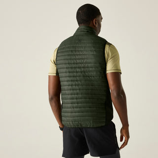 Andreson Hybrid Gilet | Dark Khaki Black