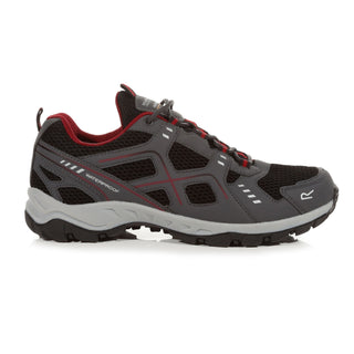 Men's Vendeavour Waterproof Walking Shoe Granite Rio Red