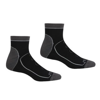 Men's Samaris Trail Socks | Black Dark Steel