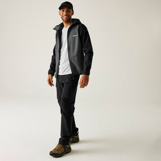 Men's Arec III Softshell Jacket | Ash Marl Ash Black