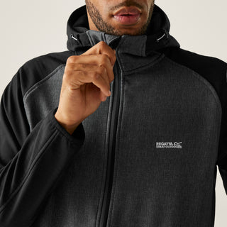 Men's Arec III Softshell Jacket | Ash Marl Ash Black