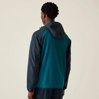 Men's Arec III Softshell Jacket Moroccan Blue Navy Fox