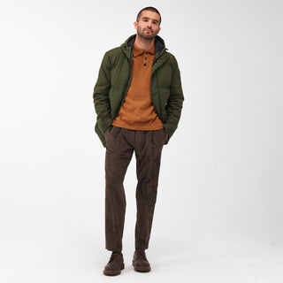 Men's Falkner Baffled Jacket Dark Khaki