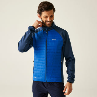 Men's Clumber Hybrid Jacket | Snorkel Blue Moonlight Denim