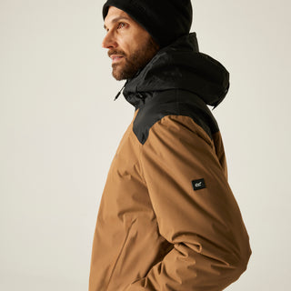Men's Thornridge Waterproof Insulated Jacket | Nut Brown Black