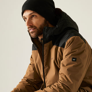Men's Thornridge Waterproof Insulated Jacket | Nut Brown Black
