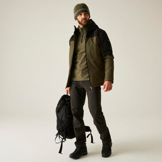 Men's Thornridge Waterproof Insulated Jacket | Olive Night Black