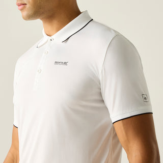 Men's Remex II Jersey Polo Shirt | White Solid
