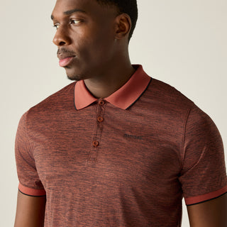 Men's Remex II Jersey Polo Shirt | Brick