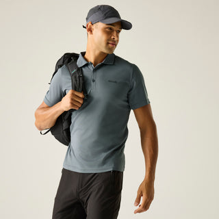 Men's Maverick V Active Polo Shirt | Dark Storm
