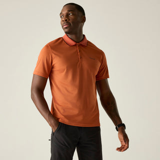 Men's Maverick V Active Polo Shirt | Brick