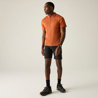 Men's Maverick V Active Polo Shirt | Brick