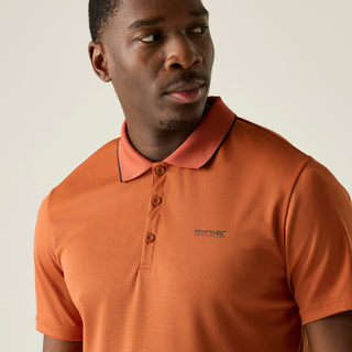 Men's Maverick V Active Polo Shirt | Brick