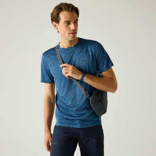 Men's Fingal Edition Marl T-Shirt | Olympia Blue Navy